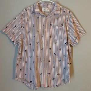 Mickey & Friends Button Up